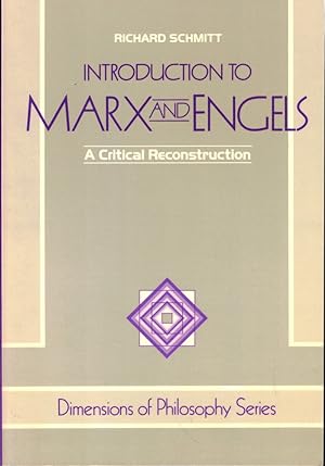 Bild des Verkufers fr Introduction To Marx And Engels: A Critical Reconstruction zum Verkauf von Kenneth Mallory Bookseller ABAA