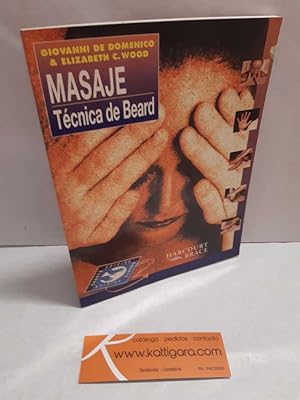 Imagen del vendedor de MASAJE. TCNICA DE BEARD a la venta por Librera Kattigara