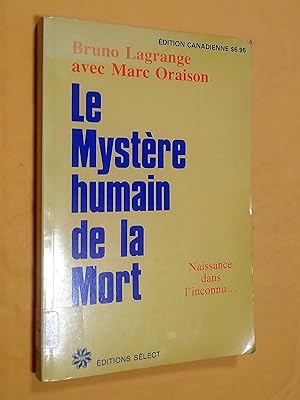 Seller image for Le mystere humain de la mort for sale by Livresse