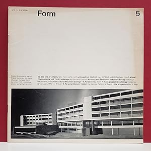 Seller image for Form No. 5, September 1967 for sale by Moe's Books