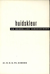 Seller image for Huidskleur en menselijke verhoudingen for sale by Antiquariaat Parnassos vof