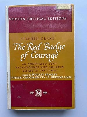 Immagine del venditore per The Red Badge of Courage: An Annotated Text venduto da Jake's Place Books