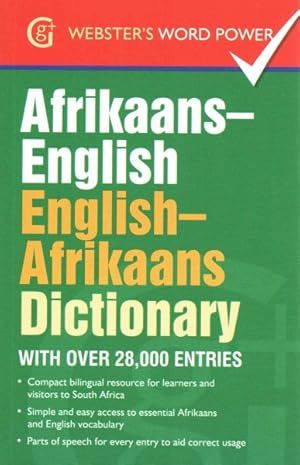 Immagine del venditore per Afrikaans-english, English-afrikaans Dictionary : With over 28,000 Entries -Language: afrikaans venduto da GreatBookPricesUK