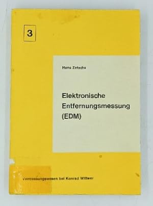 Bild des Verkufers fr Elektronische Entfernungsmessung : (EDM). (=Vermessungswesen bei Konrad Wittwer ; Bd. 3). zum Verkauf von Antiquariat Thomas Haker GmbH & Co. KG