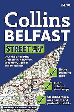 Seller image for Belfast Streetfinder Colour Atlas for sale by Smartbuy