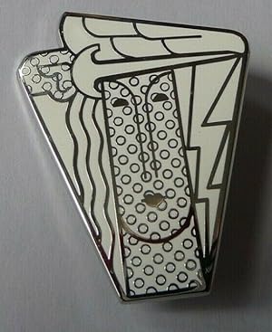 Small Modern Head Pin (Limited Ed. silver pin: published 2021 after a 1968 design by Roy Lichtens...