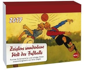 Bild des Verkufers fr Zeigler Fussball Tagesabreisskalender - Kalender 2017 zum Verkauf von Smartbuy