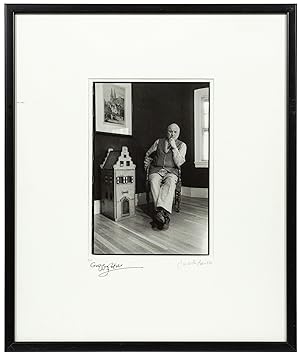 Seller image for (Photograph): Geoffrey Hill for sale by Between the Covers-Rare Books, Inc. ABAA