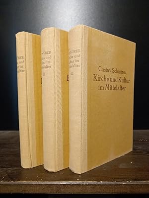 Kirche und Kultur im Mittelalter. Band 1 bis 3 komplett. [Von Gustav Schnürer].
