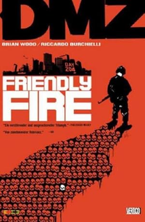 Immagine del venditore per DMZ: Friendly fire. Band 4 Brian Wood, Autor. Riccardo Burchielli ., Zeichn. Bernd Kronsbein, bers. / DMZ ; Bd. 4; Vertigo; Panini-Comics venduto da Allguer Online Antiquariat