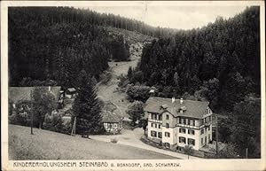 Ansichtskarte / Postkarte Steinabad Bonndorf im Schwarzwald, Blick auf das Kindererholungsheim