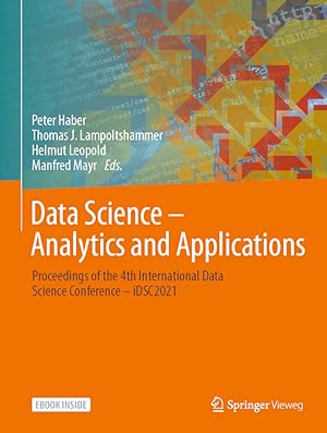 Imagen del vendedor de Data Science - Analytics and Applications, mit 1 Buch, mit 1 E-Book a la venta por moluna