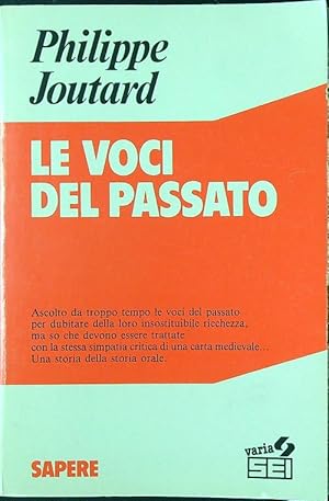 Bild des Verkufers fr Le voci del passato zum Verkauf von Librodifaccia