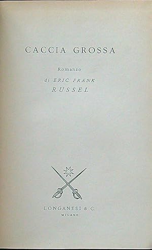 Imagen del vendedor de Caccia grossa a la venta por Librodifaccia