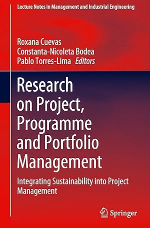 Immagine del venditore per Research on Project, Programme and Portfolio Management venduto da moluna