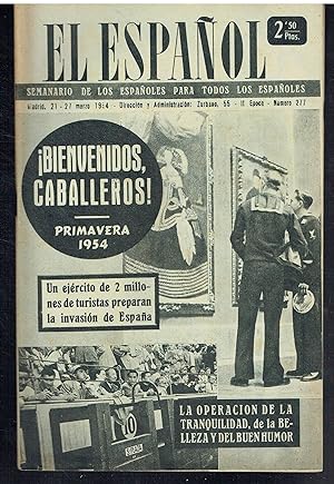 El Español, nº 277. 21-27 marzo. Semanario de los españoles para todos los españoles.