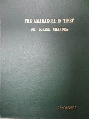 Image du vendeur pour The Amarakosa in Tibet being a new Tibetan version by the great grammarian Si-tu. SATA-PITAKA-SERIES Volume 38, Reproduced in original scripts and languages. Translated, annotated and critically evaluated by specialists of the East and West in a Series of Colectanea Founded by Raghu Vira. mis en vente par Antiquariat Heubeck