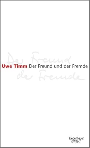 Seller image for Der Freund und der Fremde for sale by Wegmann1855