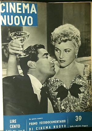 Cinema Nuovo 39-49/luglio-dicembre 1954