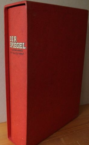 DER SPIEGEL. 1. Jahrgang Nr. 1 - 52. Vollständiger Nachdruck zu einem Buch im Original-Schuber zu...