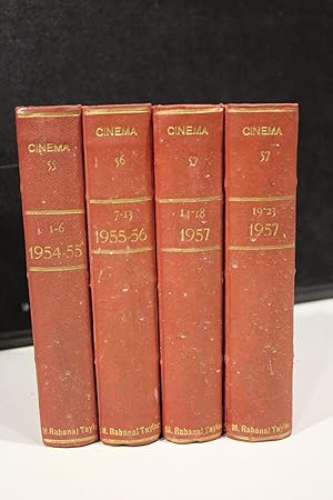 Cinéma. Números 1-23.- 4 tomos.- Años 1954-1957.