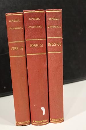Cinema Universitario. Revista del Cine-Club del S.E.U. de Salamanca. Números 1-19.- 3 tomos.- Año...