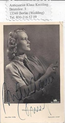 Marianne Simson - Deutsche Schauspielerin ( 1920 - 1992 )