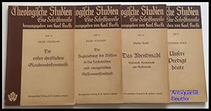 4 Hefte: Theologische Studien. Eine Schriftenreihe, herausgegeben von Karl Barth. - Heft 15, 16, ...