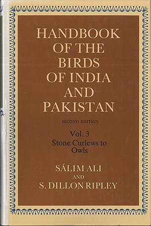 Bild des Verkufers fr Stone Curlews to Owls (vol3: Handbook of the Birds of India and Pakistan together with those of Bangladesh, Nepal, Bhutan and Ceylon)) zum Verkauf von Qwertyword Ltd