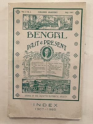 Imagen del vendedor de Index to Bengal past and present, 1907-1985 a la venta por Joseph Burridge Books