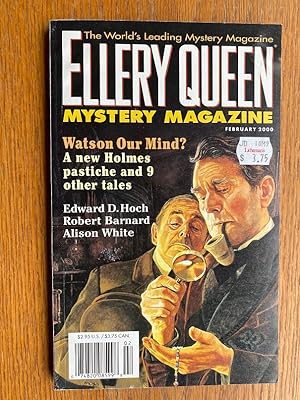 Bild des Verkufers fr Ellery Queen Mystery Magazine February 2000 zum Verkauf von Scene of the Crime, ABAC, IOBA