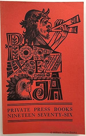 Image du vendeur pour Private Press Books 1976 mis en vente par William Glynn