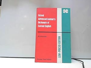 Bild des Verkufers fr Oxford Advanced Learners Dictionary (3rd edn) zum Verkauf von JLG_livres anciens et modernes