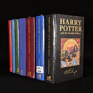 Collection intégrale 7 Harry Potter Édition DE LUXE Gallimard 2009 .