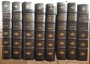 Dictionnaire encyclopédique et biographique de l' industrie et des arts industriels, 8 volumes