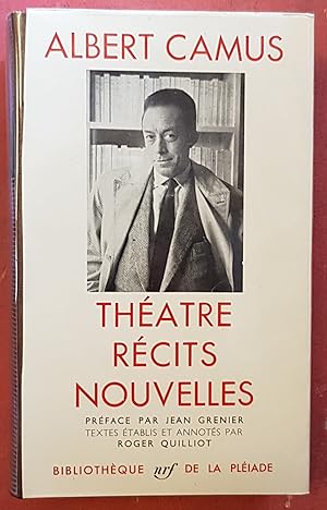 Imagen del vendedor de Albert Camus - Thtre, rcits, nouvelles a la venta por Les Kiosques