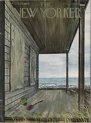 Bild des Verkufers fr The New Yorker Magazine, October 23, 1954 zum Verkauf von Dorley House Books, Inc.