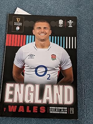 Seller image for England v Wales for sale by East Kent Academic