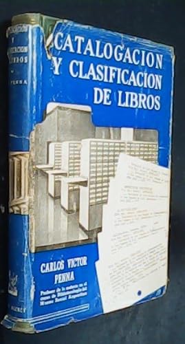 Imagen del vendedor de Catalogacin y clasificacin de libros a la venta por Librera La Candela