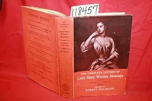 Bild des Verkufers fr The Complete Letters of Lady Mary Wortley Montagu Volume I 1708-1720 zum Verkauf von Princeton Antiques Bookshop