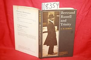 Seller image for Bertrand Russell and Trinity for sale by Princeton Antiques Bookshop