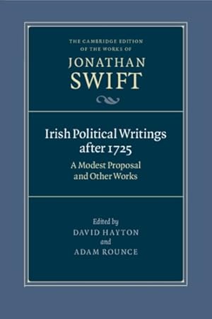 Seller image for Irish Political Writings after 1725 for sale by GreatBookPrices