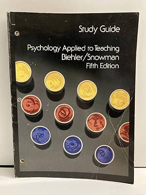 Bild des Verkufers fr Psychology Applied to Teaching/Study Guide zum Verkauf von True Oak Books