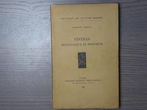 Seller image for VINTRAS, Hrsiarque et Prophte. for sale by Tir  Part