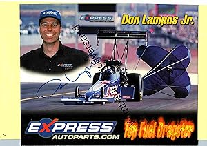2x Original Autogramm Don Lampus Jr. Racing driver /// Autogramm Autograph signiert signed signee