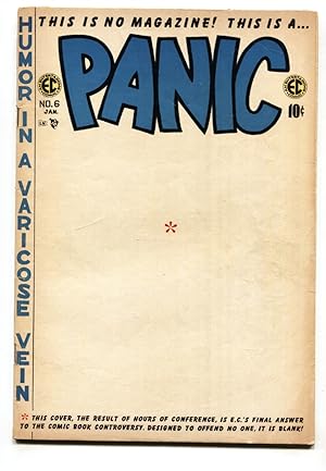 PANIC #6 EC Phantom-Parody humor comic book 1955 VG+
