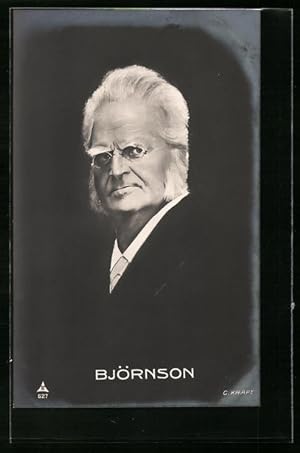 Bild des Verkufers fr Ansichtskarte Bjrnstjerne Bjrnson, Portrait zum Verkauf von Bartko-Reher