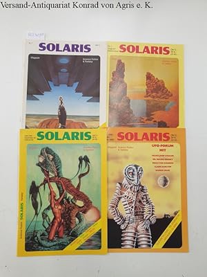 Solaris: Magazin: Science Fiction & Fantasy: Konvolut von 4 Heften der Jahre 1982/83