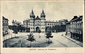 Ansichtskarte / Postkarte Aachen in Nordrhein Westfalen, Kaserne am Elsassplatz