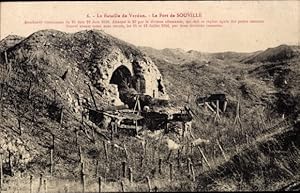 Bild des Verkufers fr Ansichtskarte / Postkarte Verdun Meuse, La Bataille de Verdun, Le Fort de Souville zum Verkauf von akpool GmbH